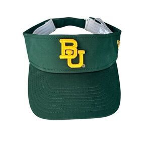 Baylor Bears Under Armour Green Adjustable Visor Cap Unisex Embroidered Logo